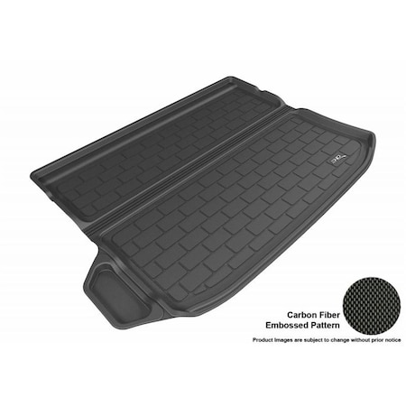 3D Maxpider Carbon Fiber Embossed Pattern Kagu Black Cargo Liner for 2016-2017 Buick Envision M1BC0241309